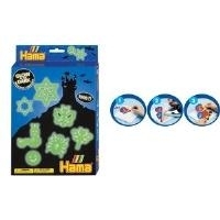 Hama Bügelperlen midi "Nachtleuchtend", Geschenkpackung Durchmesser Bügelperle midi: 5,0 mm - 1 Stück (3414)