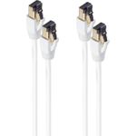 shiverpeaks BS08-41066-2 Netzwerkkabel Weiß 7,5 m Cat8.1 F/FTP (FFTP) (BS08-41066-2)