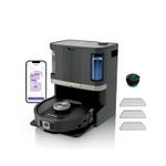 Shark PowerDetect NeverTouch Pro RV2800ZEEU 2-in-1 Saug- und Wischroboter, LiDAR, 20kPa, Schwarz