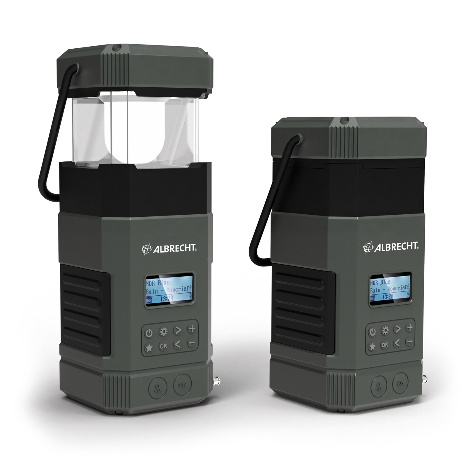 Albrecht DR 114 DAB+ Campingradio Schwarz