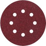 Wolfcraft 2070100 Exzenterschleifpapier mit Klett, gelocht Körnung num 80 (Ø) 125 mm 25 St.