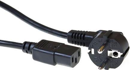 Advanced Cable Technology AK5146 1m CEE7/7 C13-Koppler Schwarz Stromkabel (AK5146)