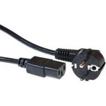 Advanced Cable Technology AK5146 1m CEE7/7 C13-Koppler Schwarz Stromkabel (AK5146)