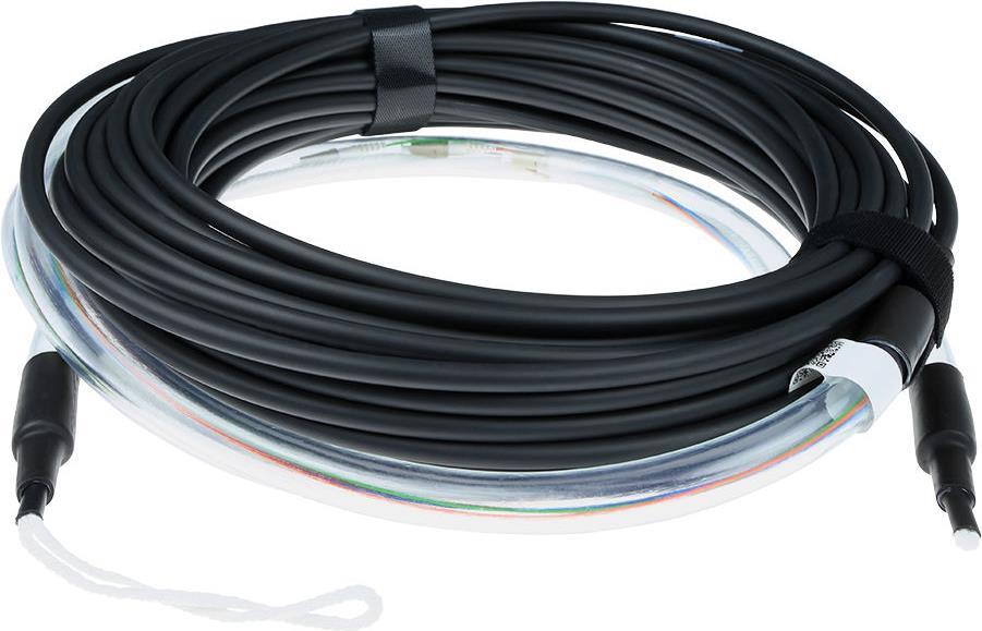 ACT 230 meter Multimode 50/125 OM4 indoor/outdoor cable 4 fibers with LC connectors (RL2223)