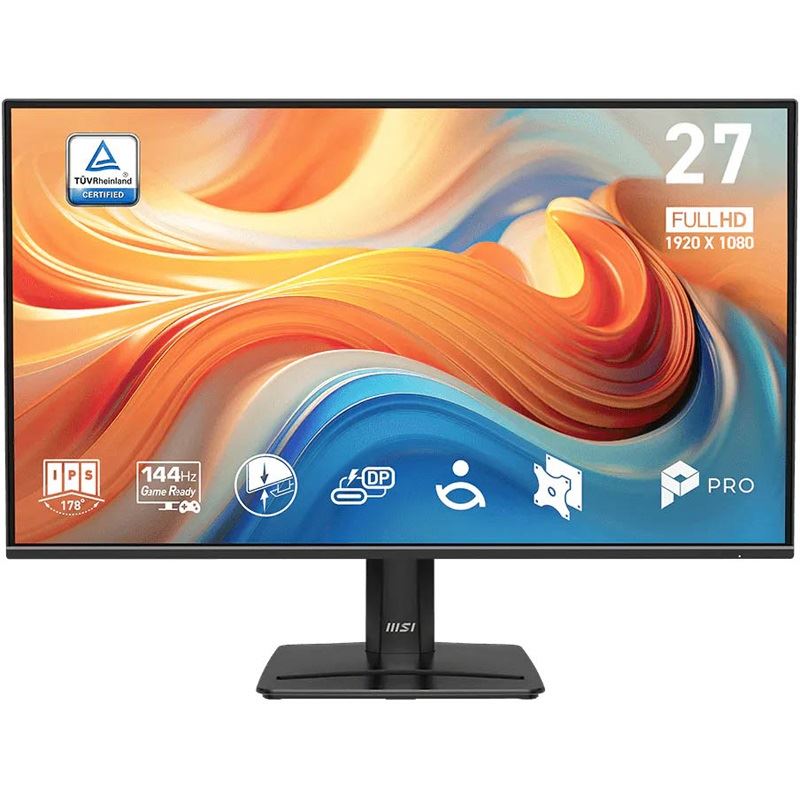 MSI PRO MP272 E14C 27" FHD IPS-Monitor 144 Hz HDMI Schwarz