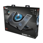 Trust GXT 1125 Quno 43,2 cm (17" ) Notebook-Ständer Schwarz (23581)