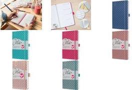Sigel Wochenkalender Jolie 2025 A5 1 Woche 2 Seiten aqua green (J5103)