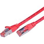 Wirewin KAT6 Patchkabel, S/FTP, LSOH, Lifetime Warranty, rot RJ45 Patchkabel (PKW-PIMF-KAT6 1.0 RT)