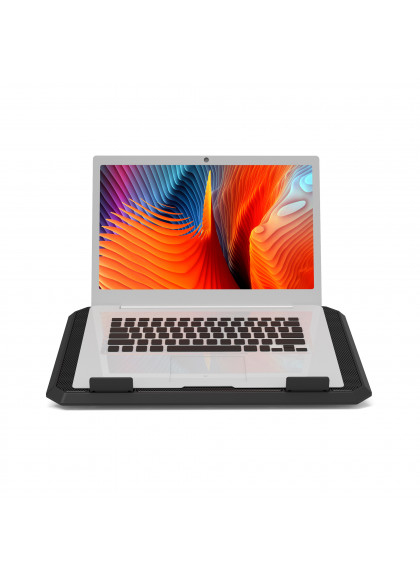 Port Designs Ergonomic Cooler Pro Notebook-Kühler 17" Schwarz