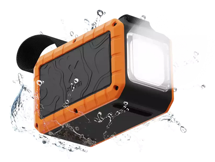 Xtorm Rugged XR204 Powerbank mit Taschenlampe 40.000 mAh 100W Schwarz, Orange