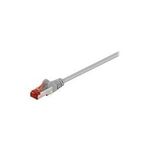 Wentronic Goobay CAT 6 Patchkabel, S/FTP (PiMF), Grau, 10 m - CCA Kupfergemisch (93651)