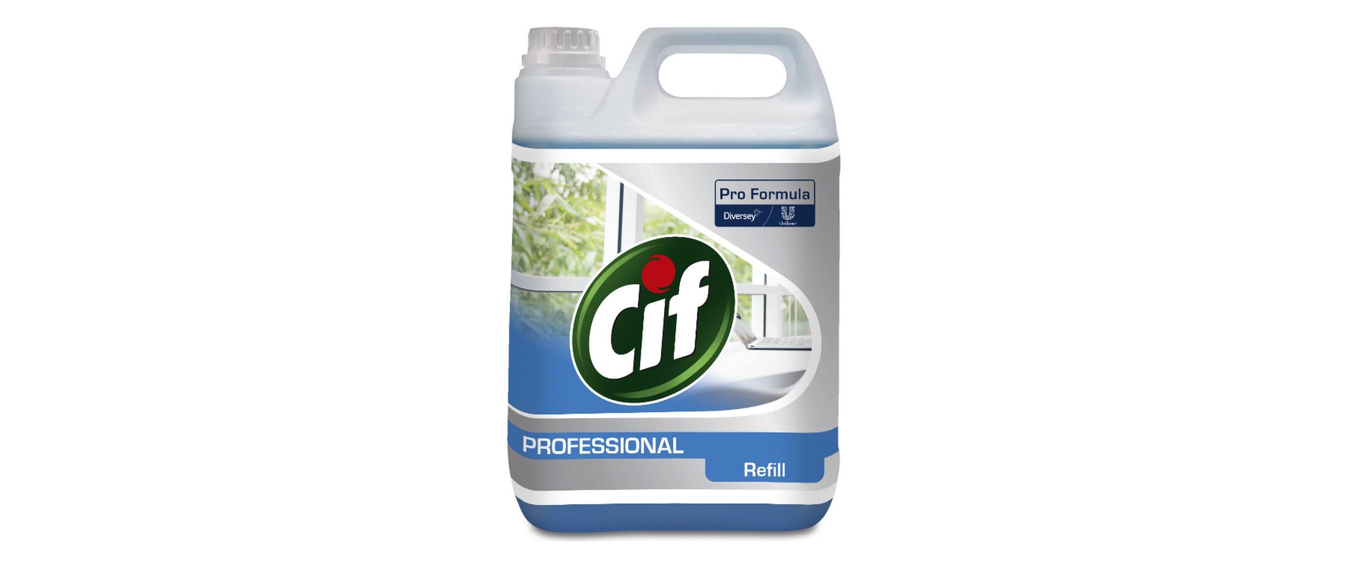 Diversey Cif Pro Formula Glasreiniger 5000 ml Kanister Blau