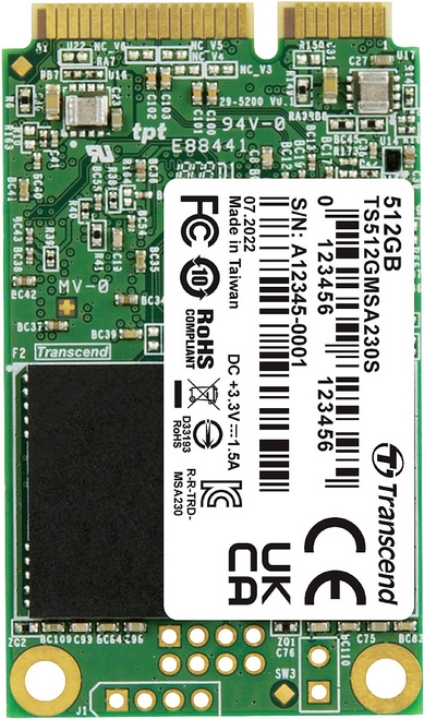 Transcend MSA230S SSD (TS512GMSA230S)