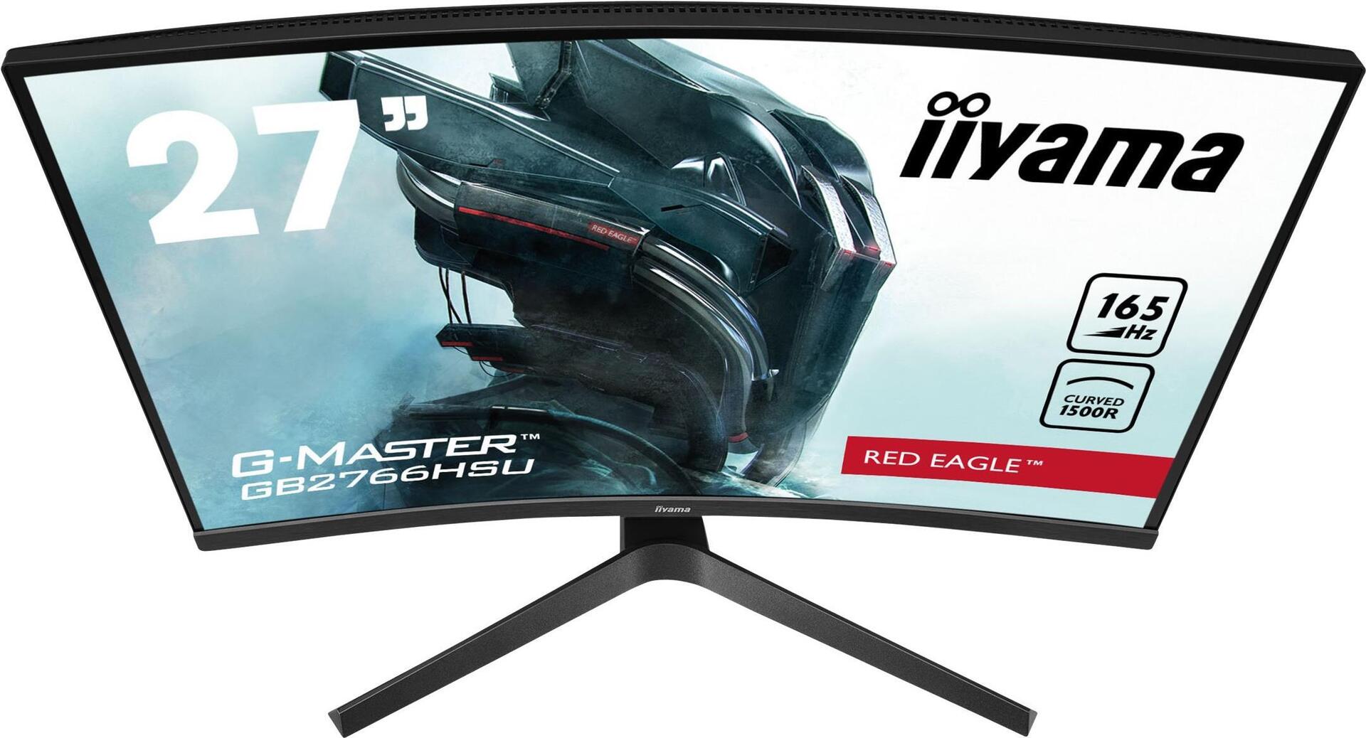 Iiyama G-MASTER Red Eagle GB2766HSU-B1 27" Full HD Curved VA 165 Hz 1 ms Schwarz