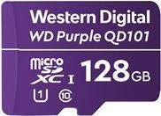 WD Purple SC QD101 WDD128G1P0C Flash Speicherkarte 128 GB UHS I U1 Class10 microSDXC UHS I lila  - Onlineshop JACOB Elektronik