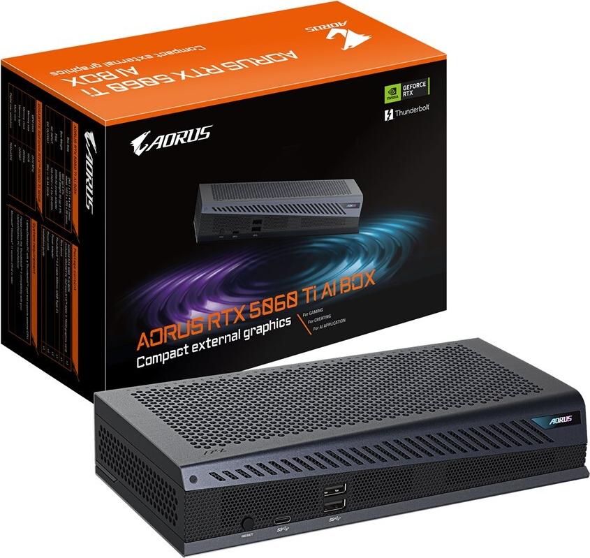 GIGABYTE AORUS RTX 5060 Ti AI BOX (GV-N506TIXEB-16GD)