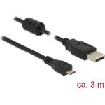 Delock USB-Kabel USB (M) zu Micro-USB Typ B (M) (84909)
