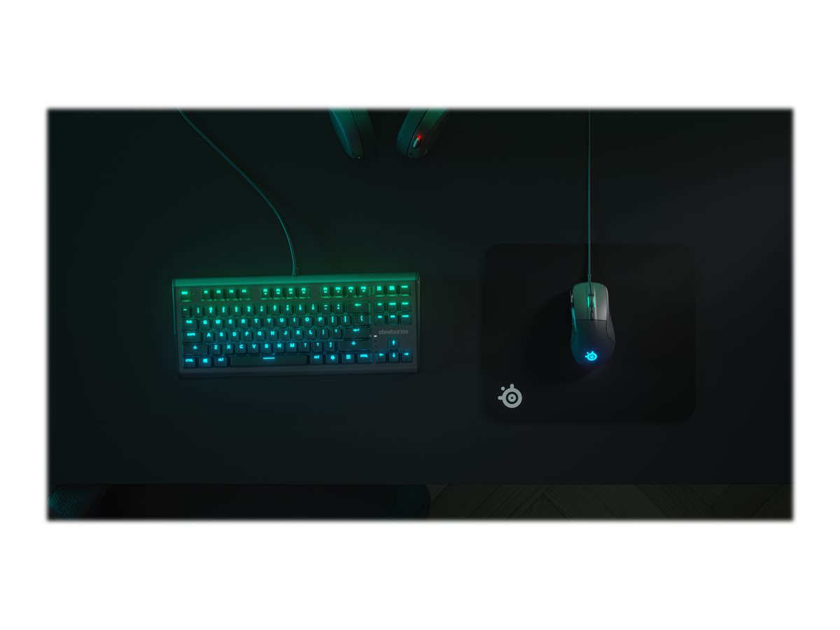 SteelSeries QcK Hard Gaming Mauspad Medium Schwarz