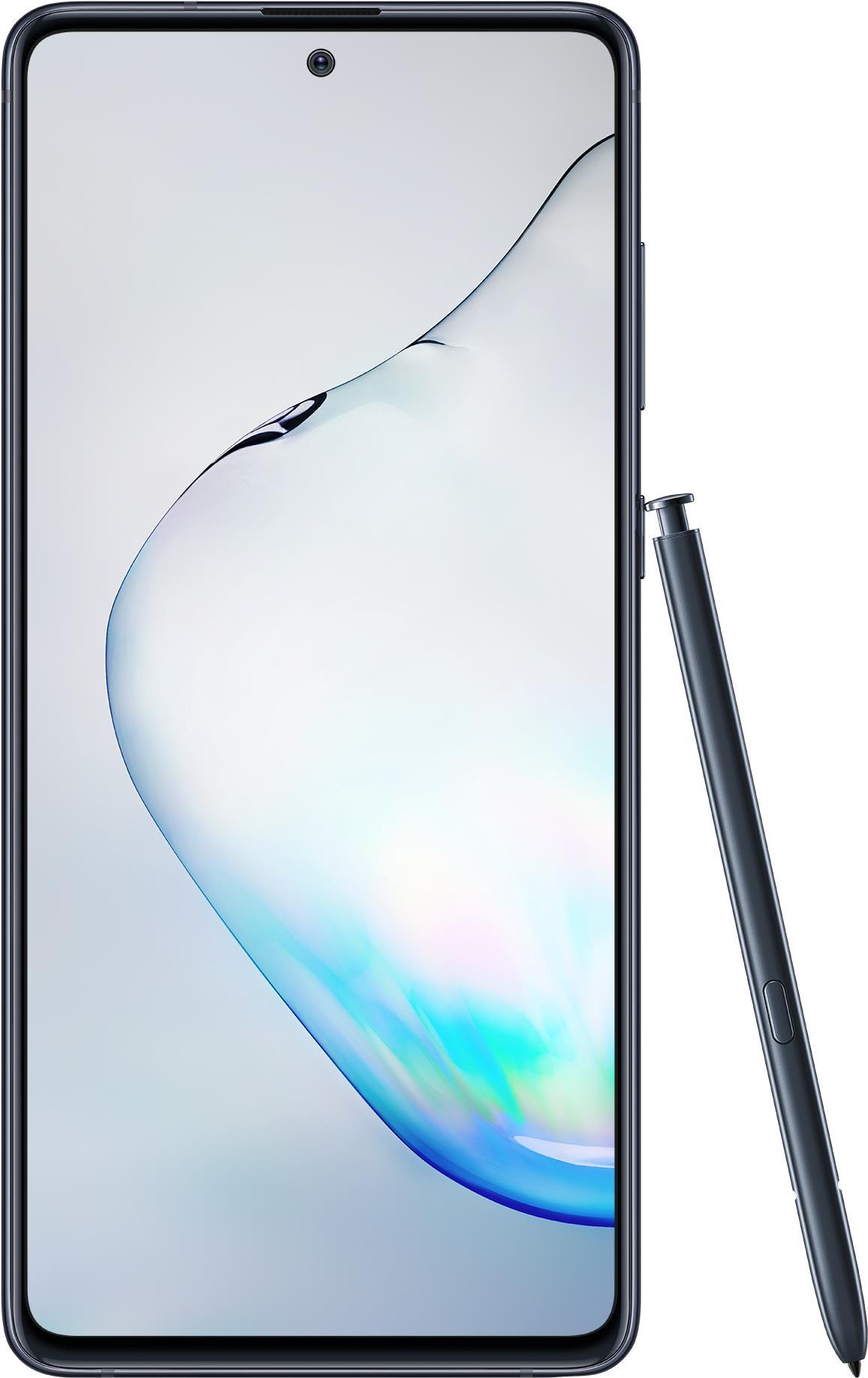 Samsung Galaxy Note10 Lite SM-N770F 17 cm (6.7" ) Hybride Dual-SIM Android 10.0 4G USB Typ-C 6 GB 128 GB 4500 mAh Schwarz (SM-N770FZKDNEE)