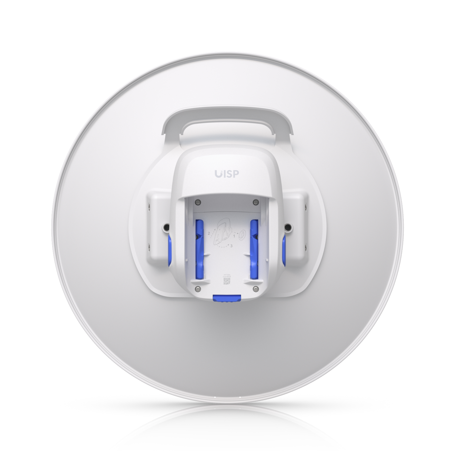 Ubiquiti UISP Dish Mini Parabolantenne 26 dBi 5,15–6,875 GHz RP-SMA Weiß