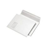 MAILmedia Faltenumschläge mit Haftklebestreifen C4, weiß (284230)