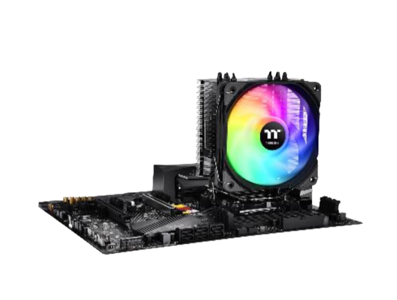 Thermaltake UX200 SE ARGB Prozessor-Luftkühler - 120 mm - Schwarz, Weiß