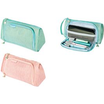 Pelikan Schlamper-Etui Homeoffice, mint aus Canvas-Material, mit praktischem Tragegriff an der - 1 Stück (517072)