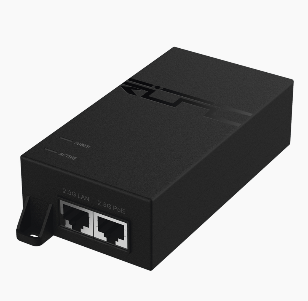 Reyee RG-POE-50-60W-MG PoE-Adapter 2.5 Gigabit Ethernet 60 W Schwarz
