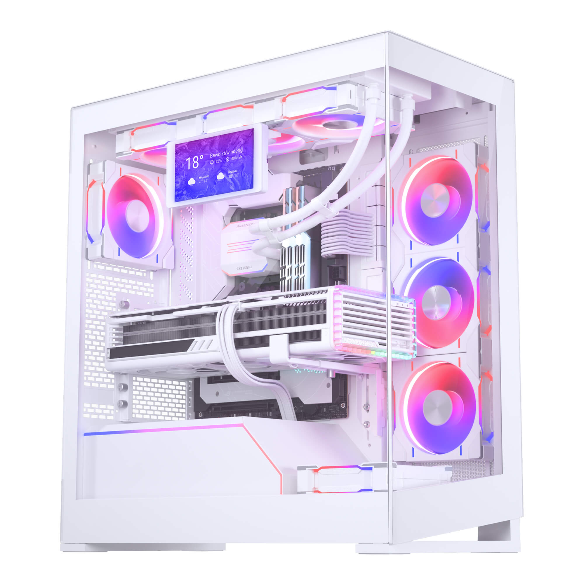 Phanteks PH-HRLCD 5.5" IPS-Display 2160 x 1440 Weiß