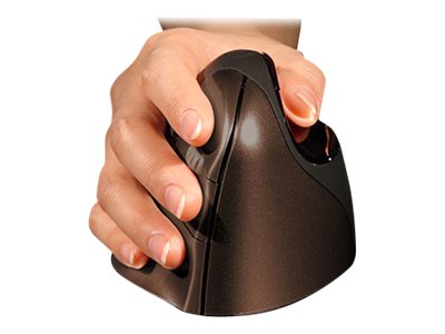 EVOLUENT Vertical Mouse 4 Wireless Klein Rechte Hand Ergonomische Maus Ergonomie PC Zubehoer (VM4SW)