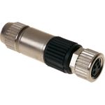 Harting 21 02 151 2405 Drahtverbinder M8-S Schwarz - Nickel (21 02 151 2405)