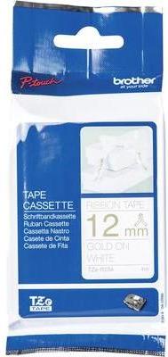 Brother TZeR234 Gold auf Weiß (TZER234)