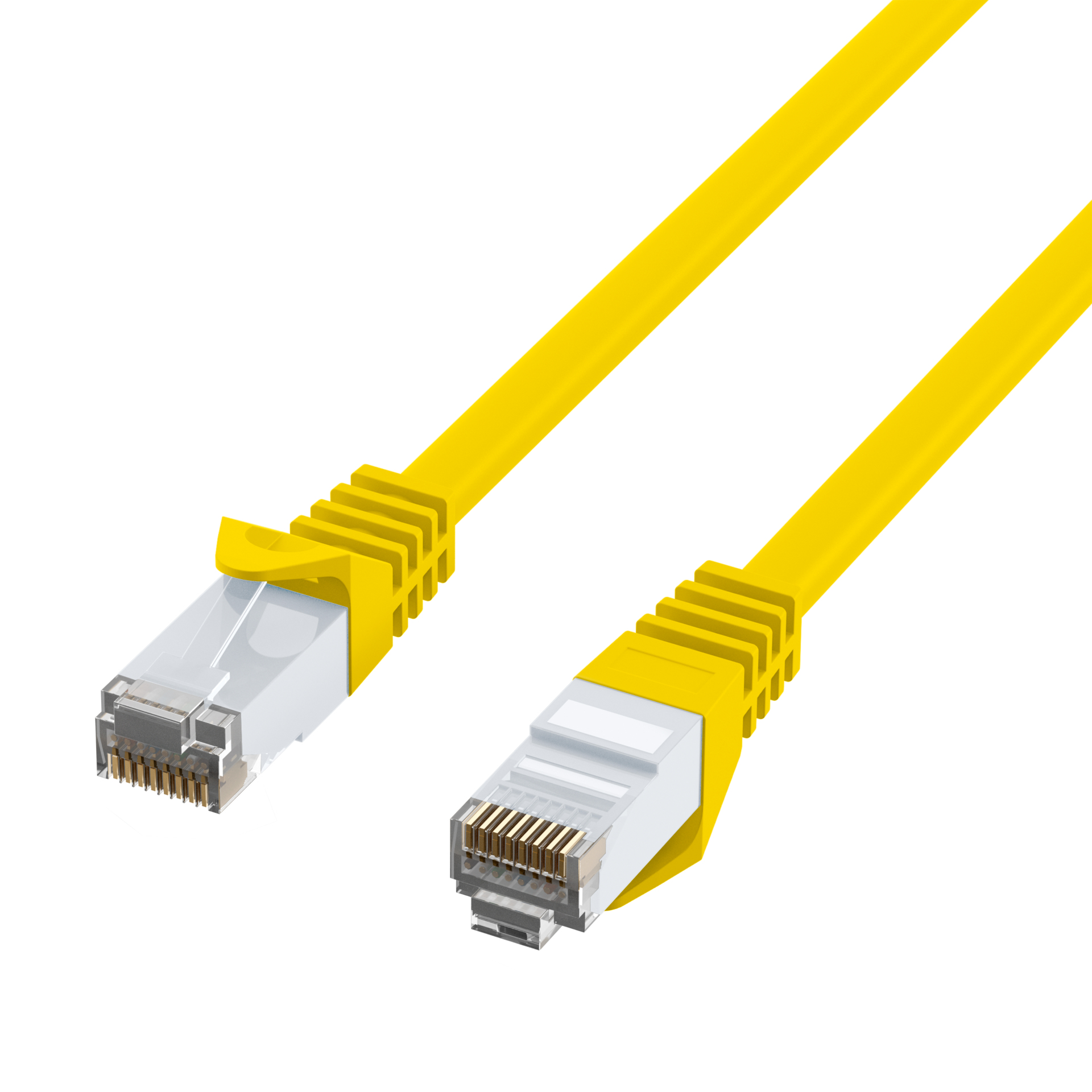EFB-Elektronik K8104GE.0,25 Cat.6 U/UTP Patchkabel 0,25 m Gelb