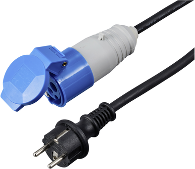 Sygonix SY-6328338 CEE-CARA Adapter 16 A 3polig 230 V/AC 1 St. (SY-6328338)