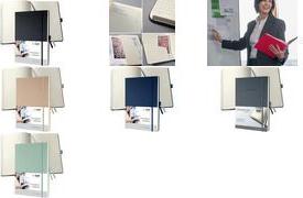 sigel Notizbuch Conceptum, DIN A4, kariert, beige 213 x 295 mm, edle Softwave-Struktur, Hardcover, Seiten - 1 Stück (CO640)