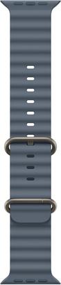 Apple 49mm Anchor Blue Ocean Band - Natural Titanium Finish (MGCC4ZM/A)