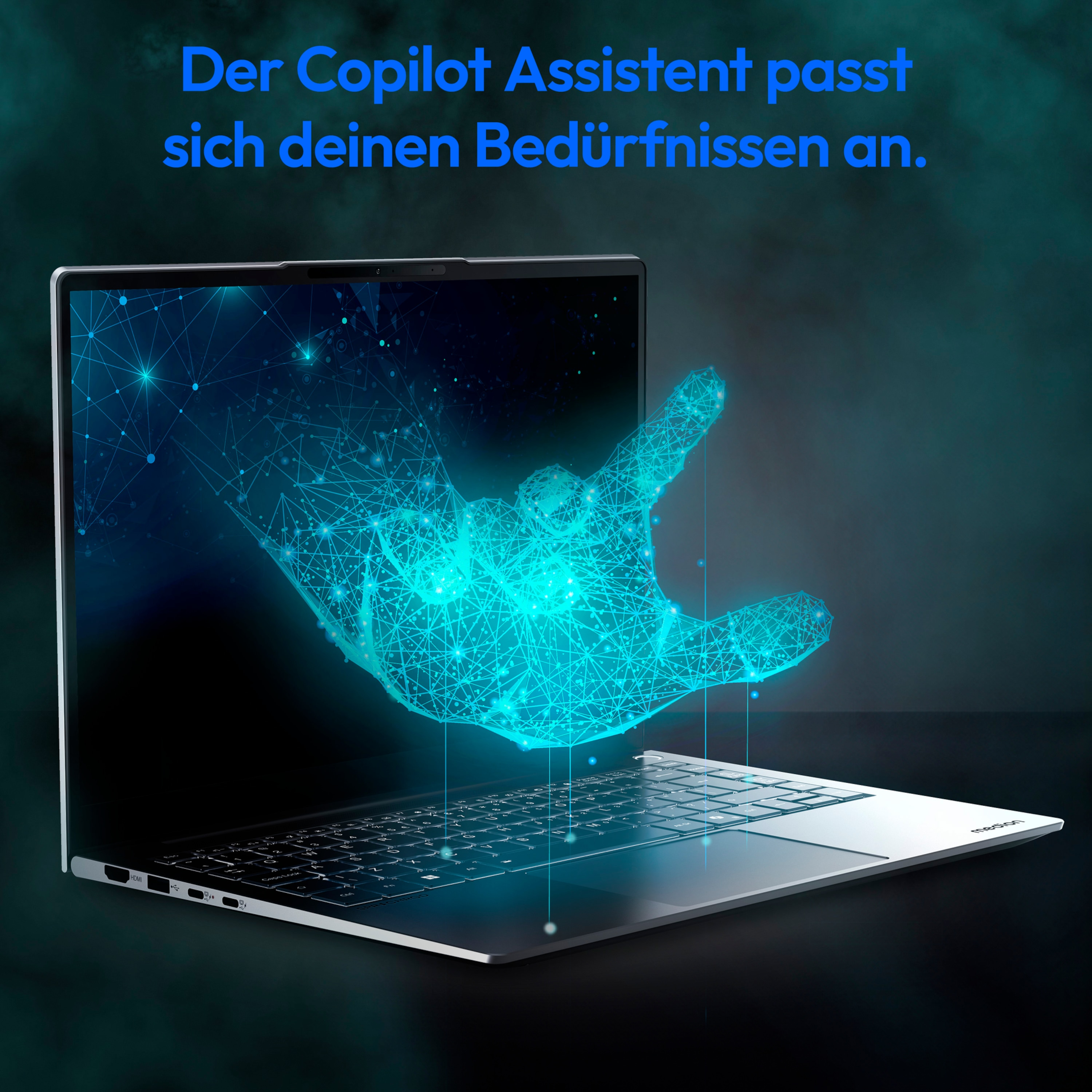 Medion SPRCHRGD 14 S2 ELITE 14" Intel Core Ultra 5 228V 32 GB RAM 512 GB SSD Schwarz