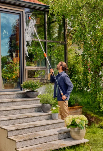Gardena Cleansystem Teleskop-Stiel M-XL 155 - 260 cm