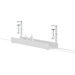 Neomounts ADS07-121BL Kabelwanne Klemmhalterung 5 kg weiß (ADS07-121WH)