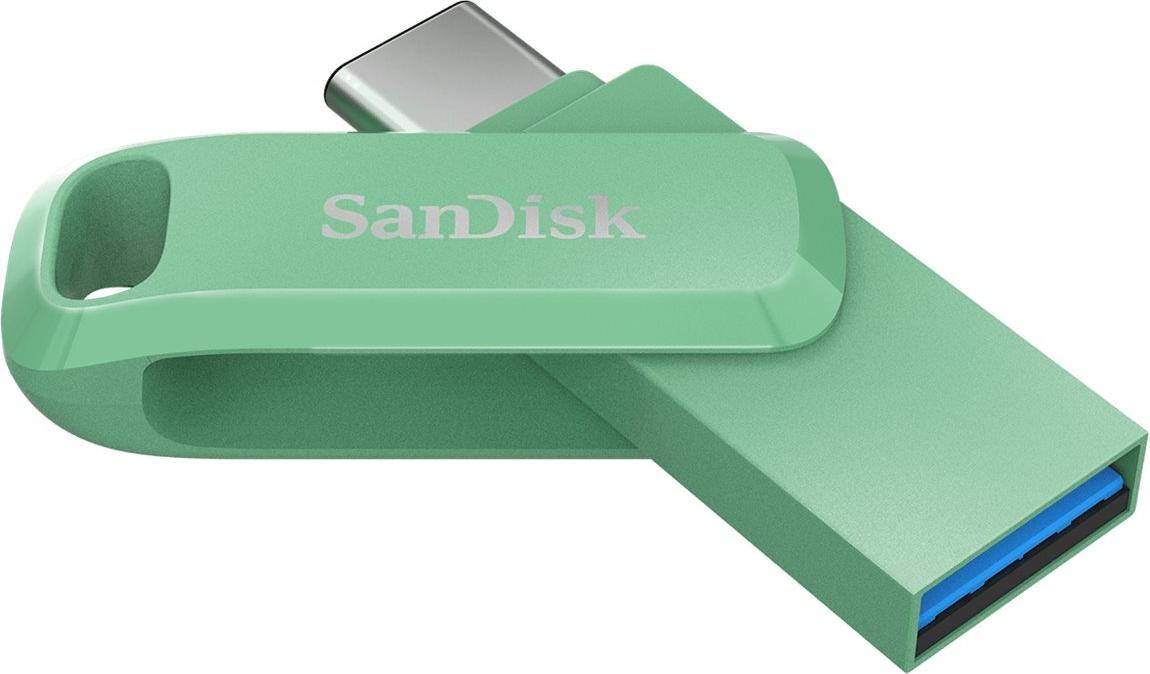 SanDisk Ultra Dual Drive Go USB-Stick 2 TB USB-A/C 400 MB/s Grün