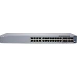 Juniper EX4100-F 24-Port 10/100/1000BaseT, 4x 10G SFP+ Uplink ports, 4x 10G SFP+ Stacking ports (optics sold separately) with Standard SW.TAA Compliant. (EX4100-F-24T)