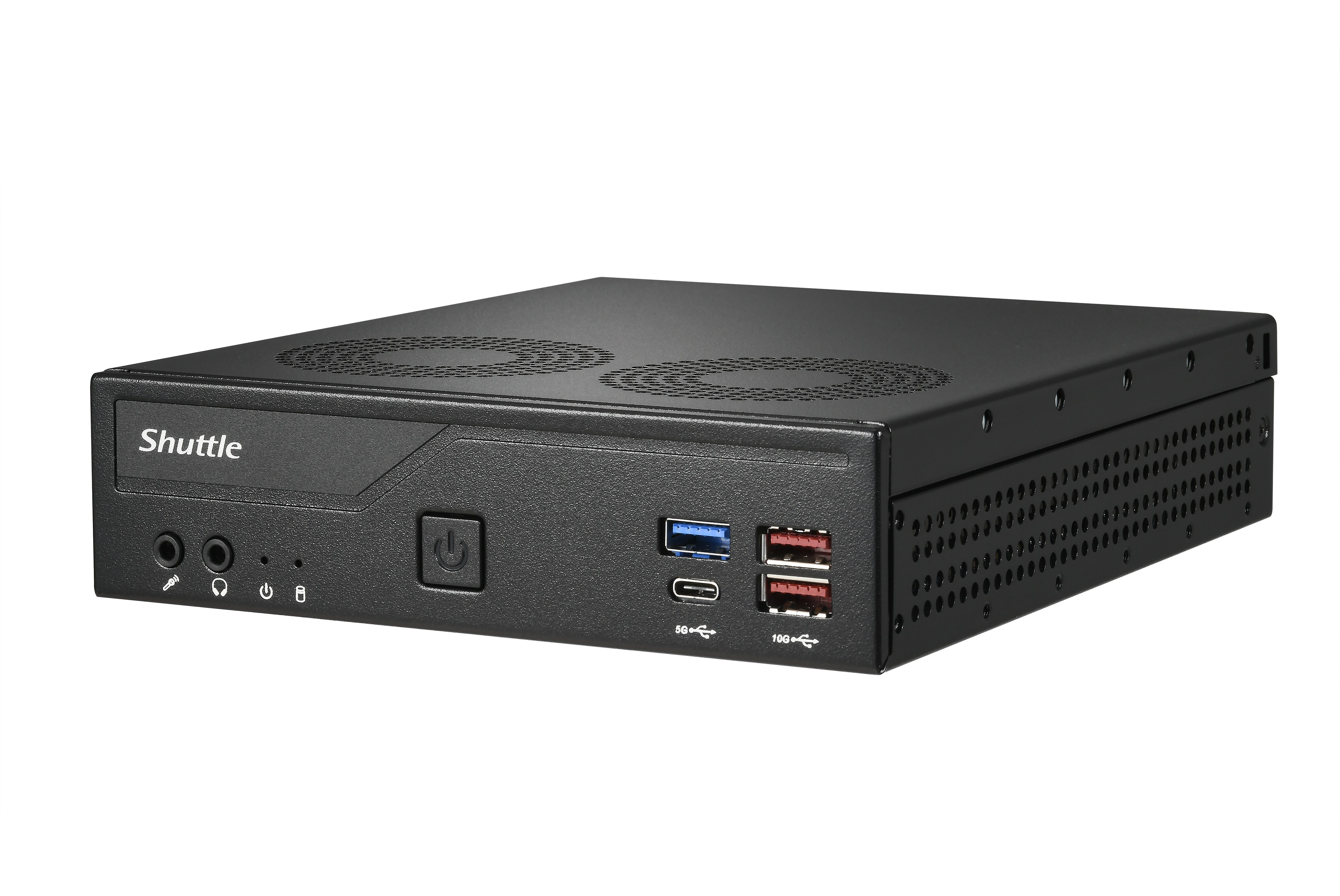 Shuttle XPC slim DH770 Barebone LGA1700 Schwarz