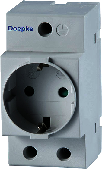 Doepke Schaltgeräte GmbH 09980028 Steckdose Typ F Weiß (09980028)