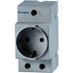 Doepke Schaltgeräte GmbH 09980028 Steckdose Typ F Weiß (09980028)