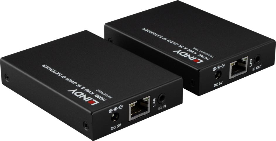 Lindy HDMI, KVM & IR over IP Extender (39320)