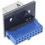 InLine® USB 3.0 zu USB 3.1 Frontpanel Key-A Adapter intern (33446E)