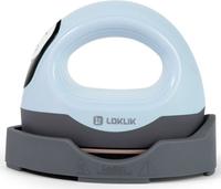 LOKLiK ImPress Mini 3 Mini-Heizpresse Pastellblau - Kompakt tragbar 100-200°C Timer 600s