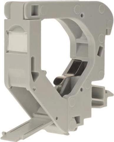 EasyLan kompaktes Hutschienen-Modulgehäuse für 1 Modul, lichtgrau RAL 7035 (CKVHECOMOD)