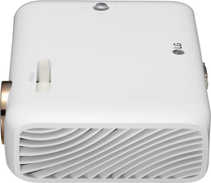LG PH510PG Beamer Desktop-Projektor 550 ANSI Lumen DLP 720p (1280x720) Weiß (PH510PG)