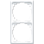 JUNG CD 582 K WW. Produktfarbe: Weiß, Markenkompatibilität: JUNG, Material: Thermoplast. Breite: 80 mm, Höhe: 151 mm (CD582KWW)